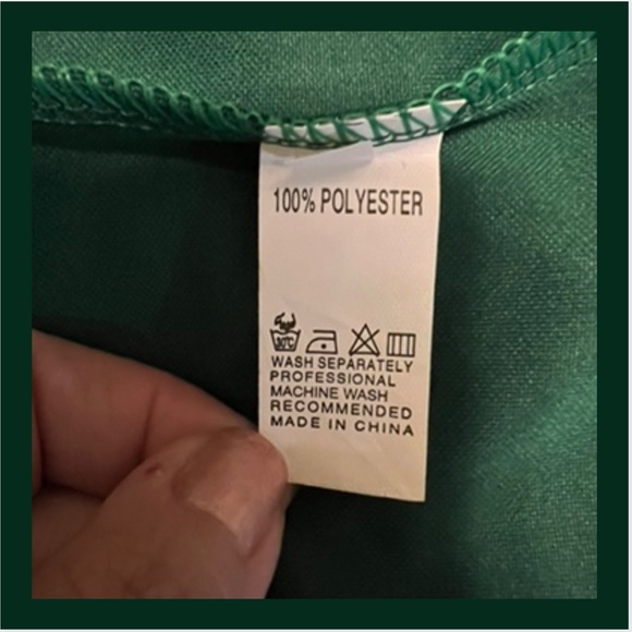 Green size Medium spaghetti strap midi dress, front slit. EXCELLENT CONDITION! - Picture 7 of 7